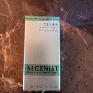 New! Algenist Genius Liquid Collagen - Silver and Green